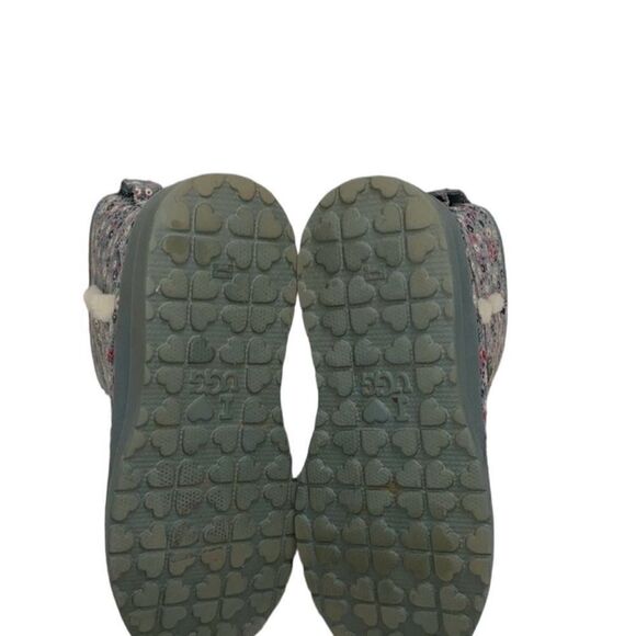 UGG Floral Print Gray Ankle Boots(Size 7) - Picture 10 of 12